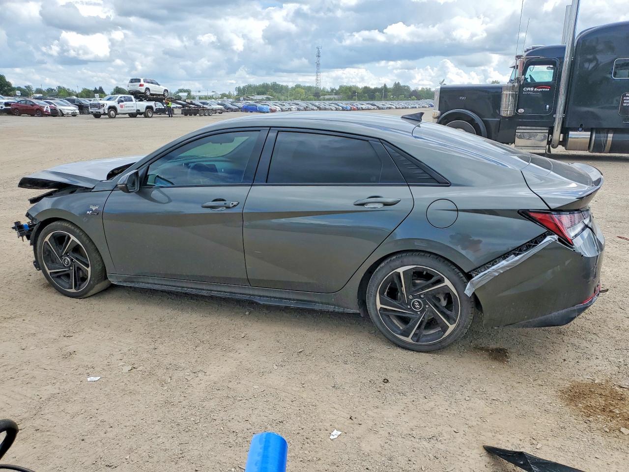 2021 HYUNDAI ELANTRA N LINE — снимка 2