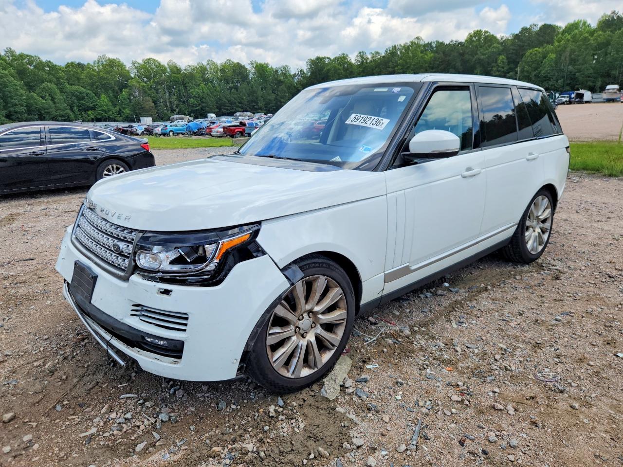 2017 LAND ROVER RANGE ROVER SUPERCHARGED