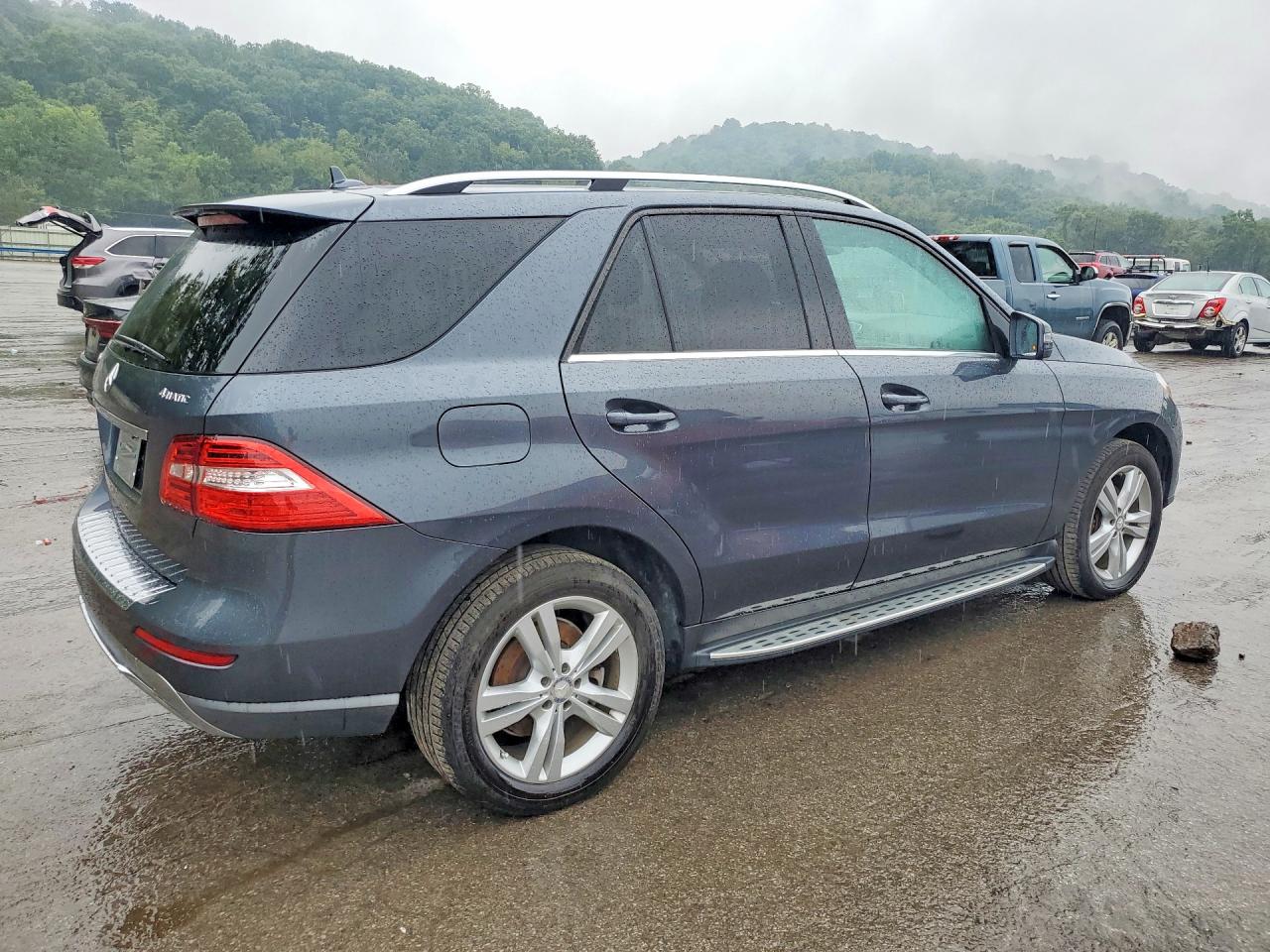 2014 MERCEDES-BENZ ML 350 4MATIC — снимка 3