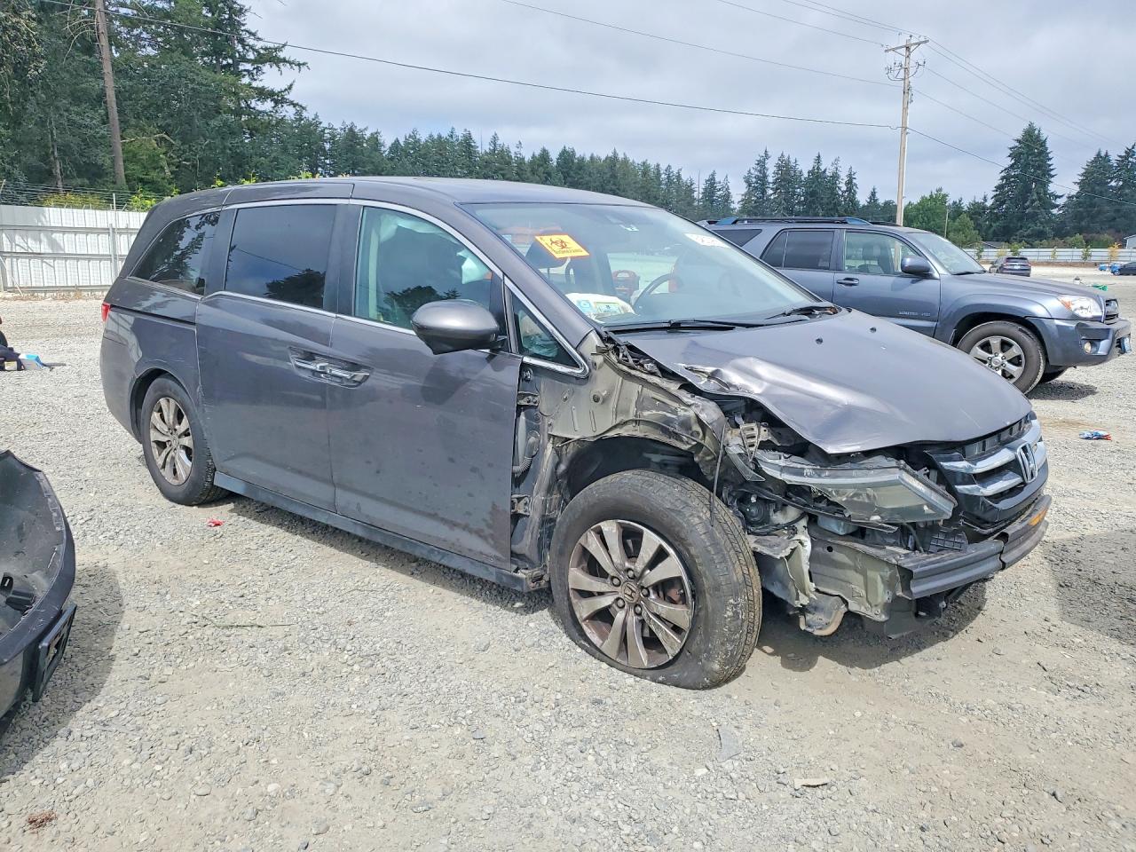 2016 HONDA ODYSSEY EXL — снимка 4