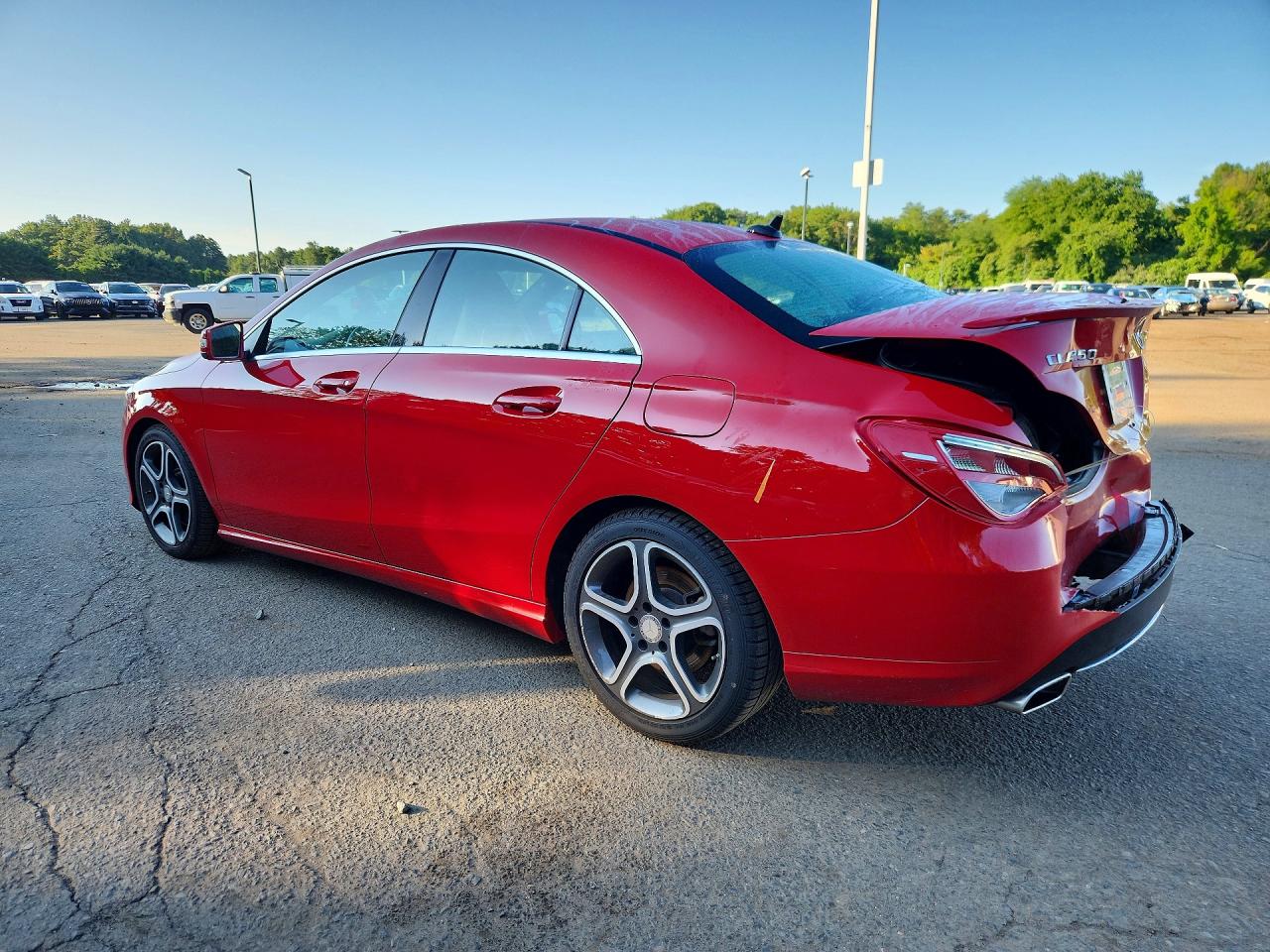 2014 MERCEDES-BENZ CLA 250 4MATIC — снимка 2