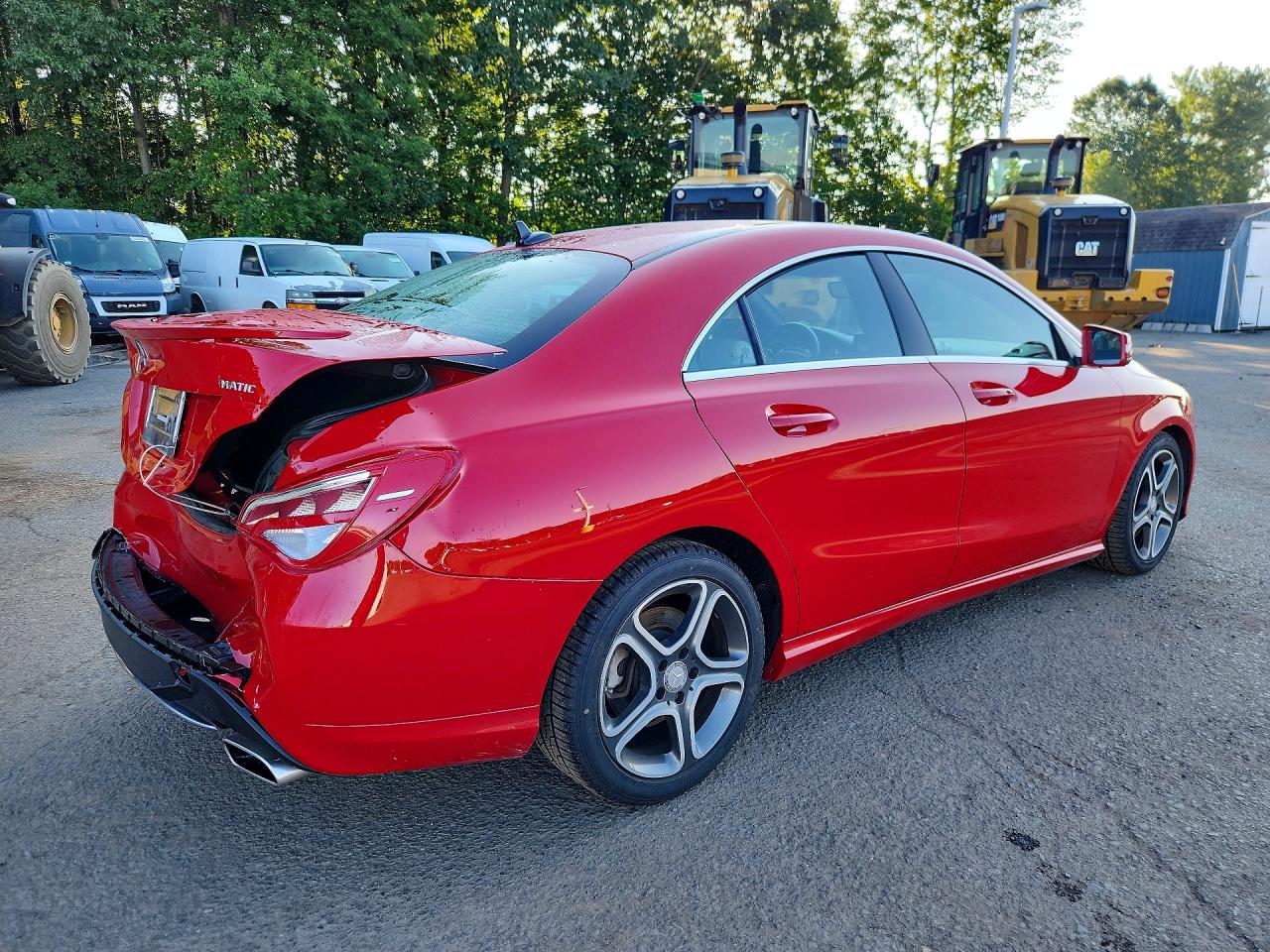 2014 MERCEDES-BENZ CLA 250 4MATIC — снимка 3