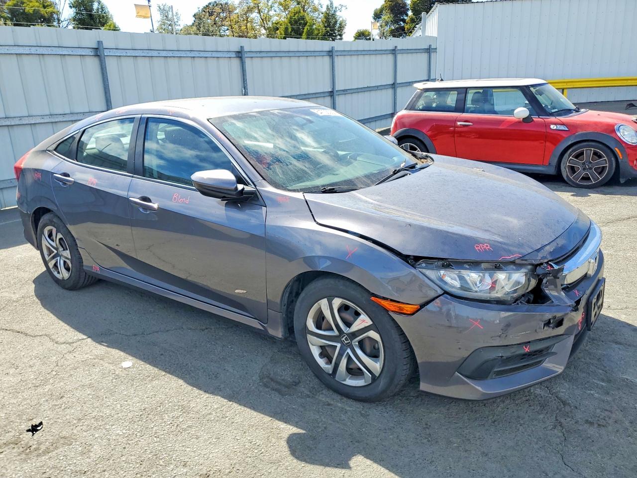 2017 HONDA CIVIC LX — снимка 4