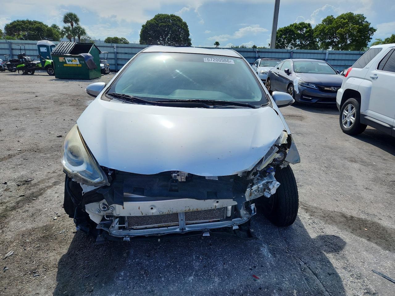 2016 TOYOTA PRIUS C ONE — снимка 5