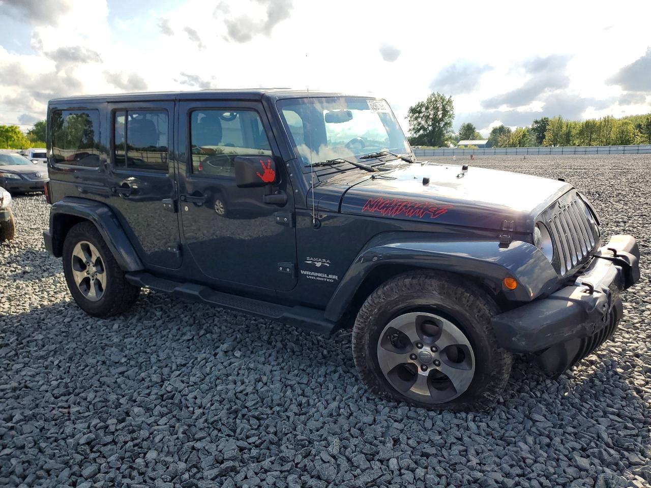 2017 JEEP WRANGLER UNLIMITED SAHARA — снимка 4