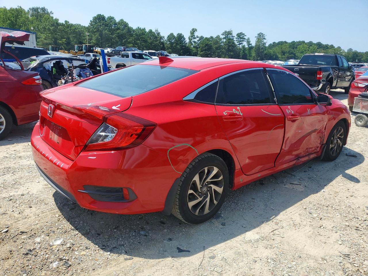 2017 HONDA CIVIC EX — снимка 3