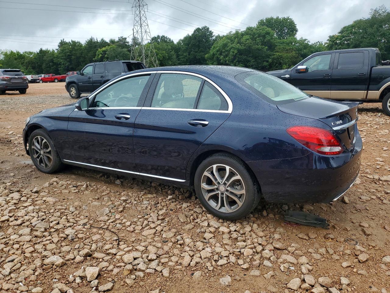 2016 MERCEDES-BENZ C 300 4MATIC — снимка 2