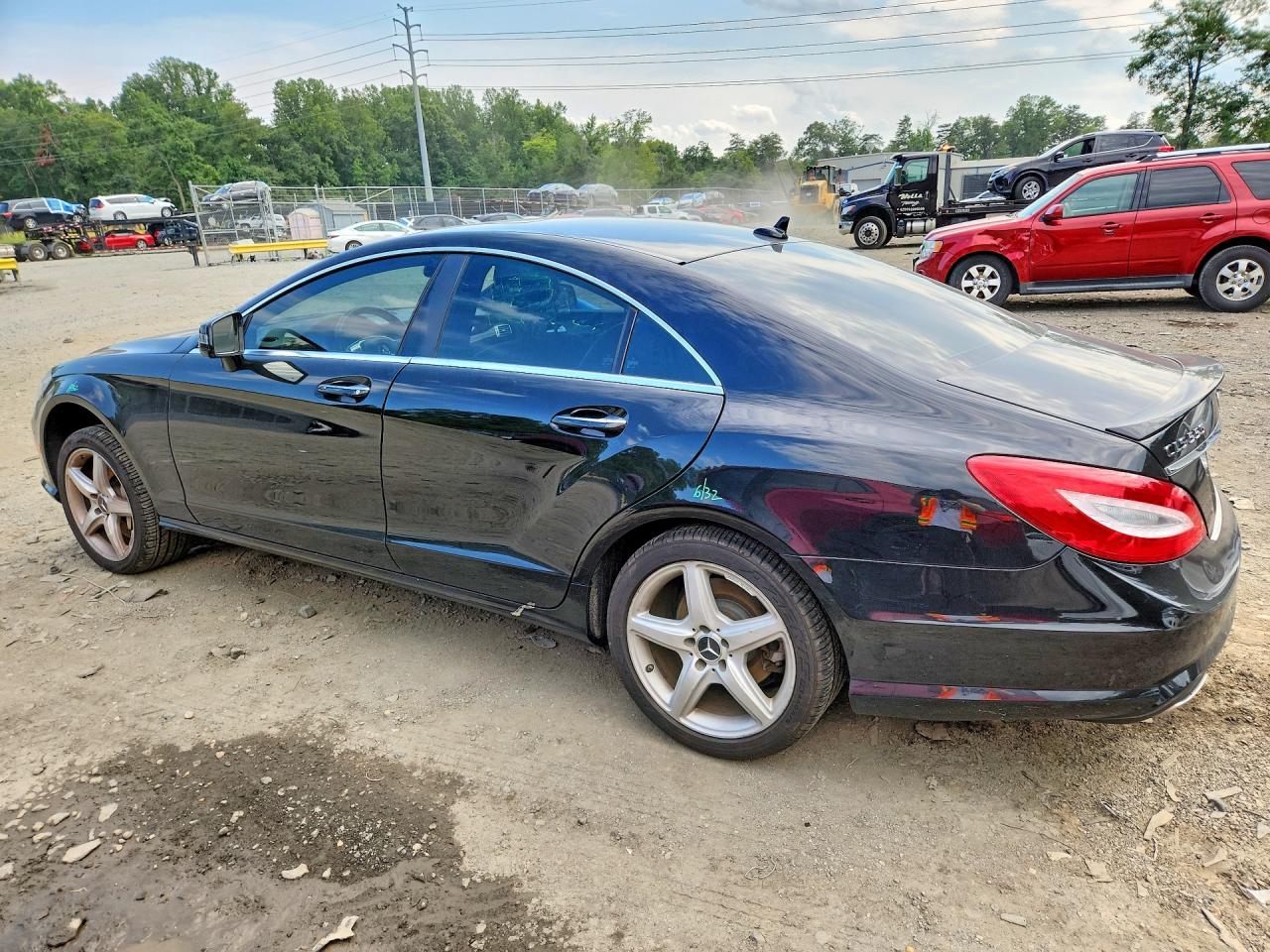 2014 MERCEDES-BENZ CLS 550 4MATIC — снимка 2