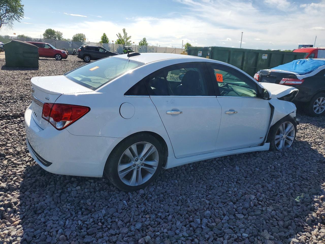 2015 CHEVROLET CRUZE LTZ — снимка 3