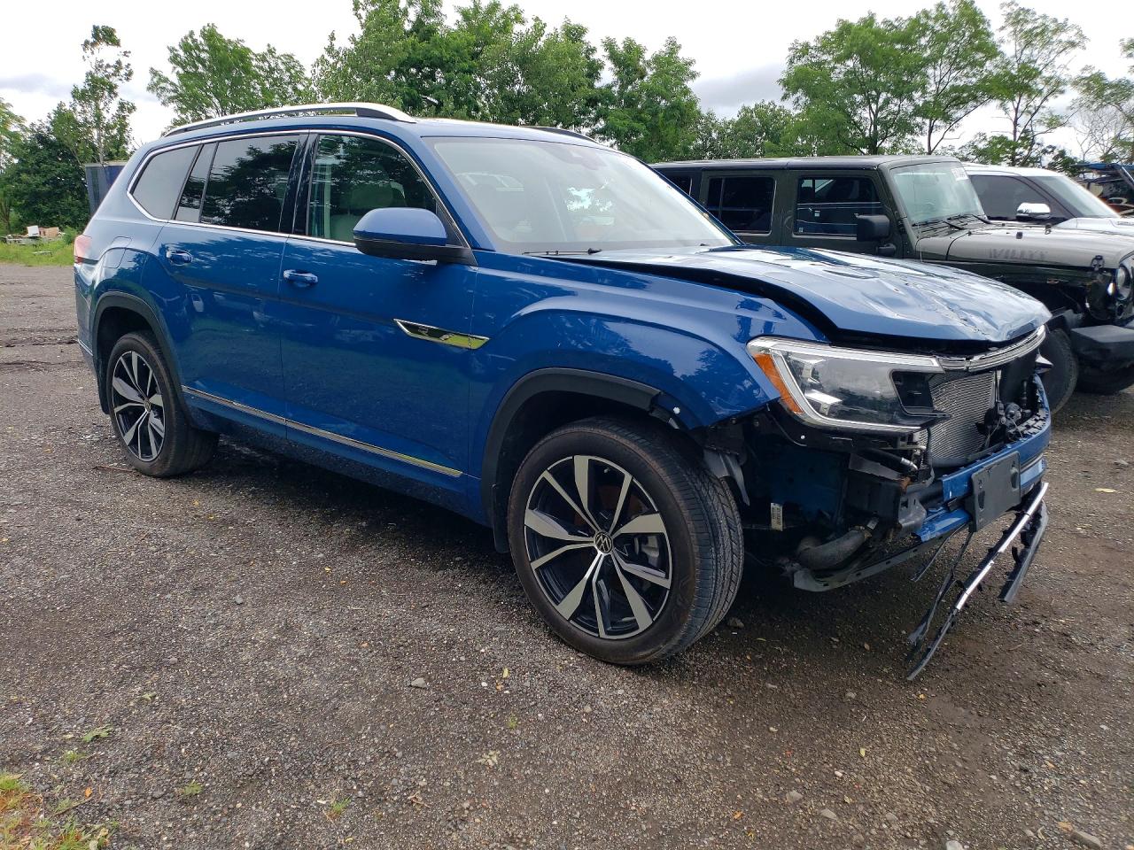 2025 VOLKSWAGEN ATLAS SEL PREMIUM R-LINE — снимка 4