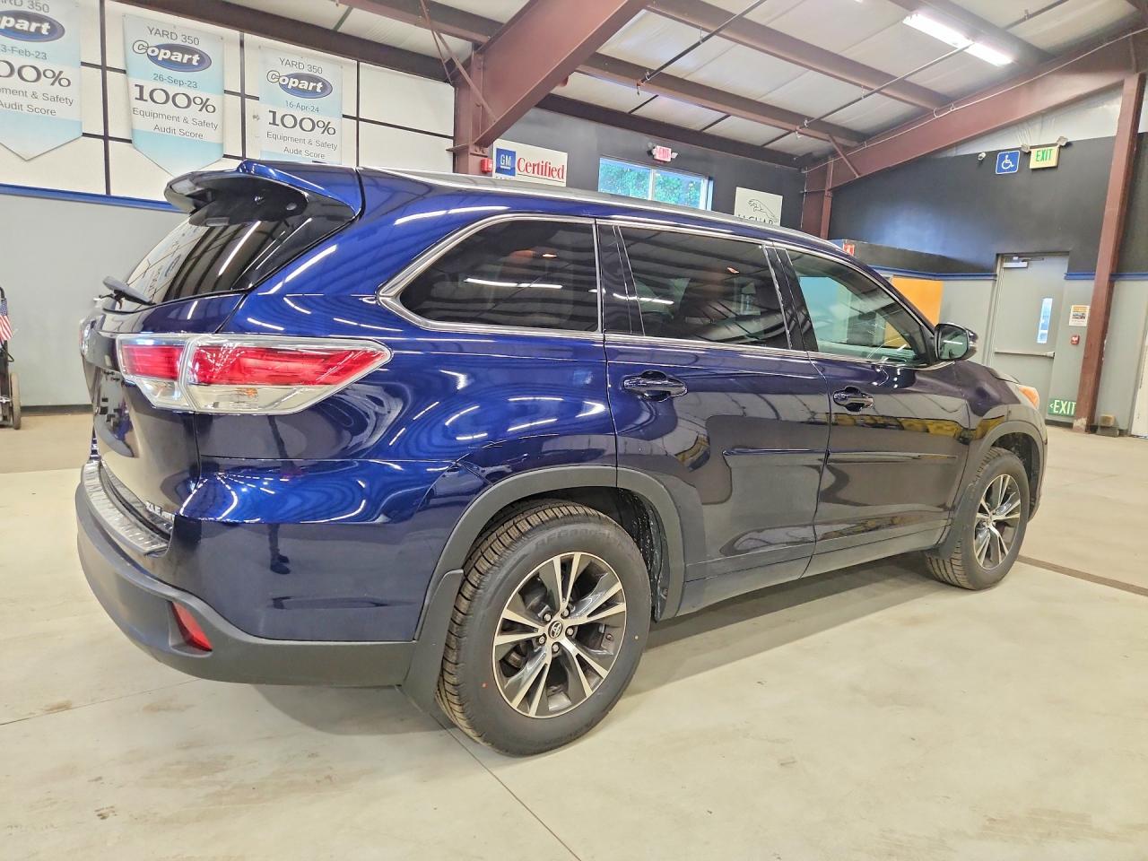 2016 TOYOTA HIGHLANDER XLE — снимка 3