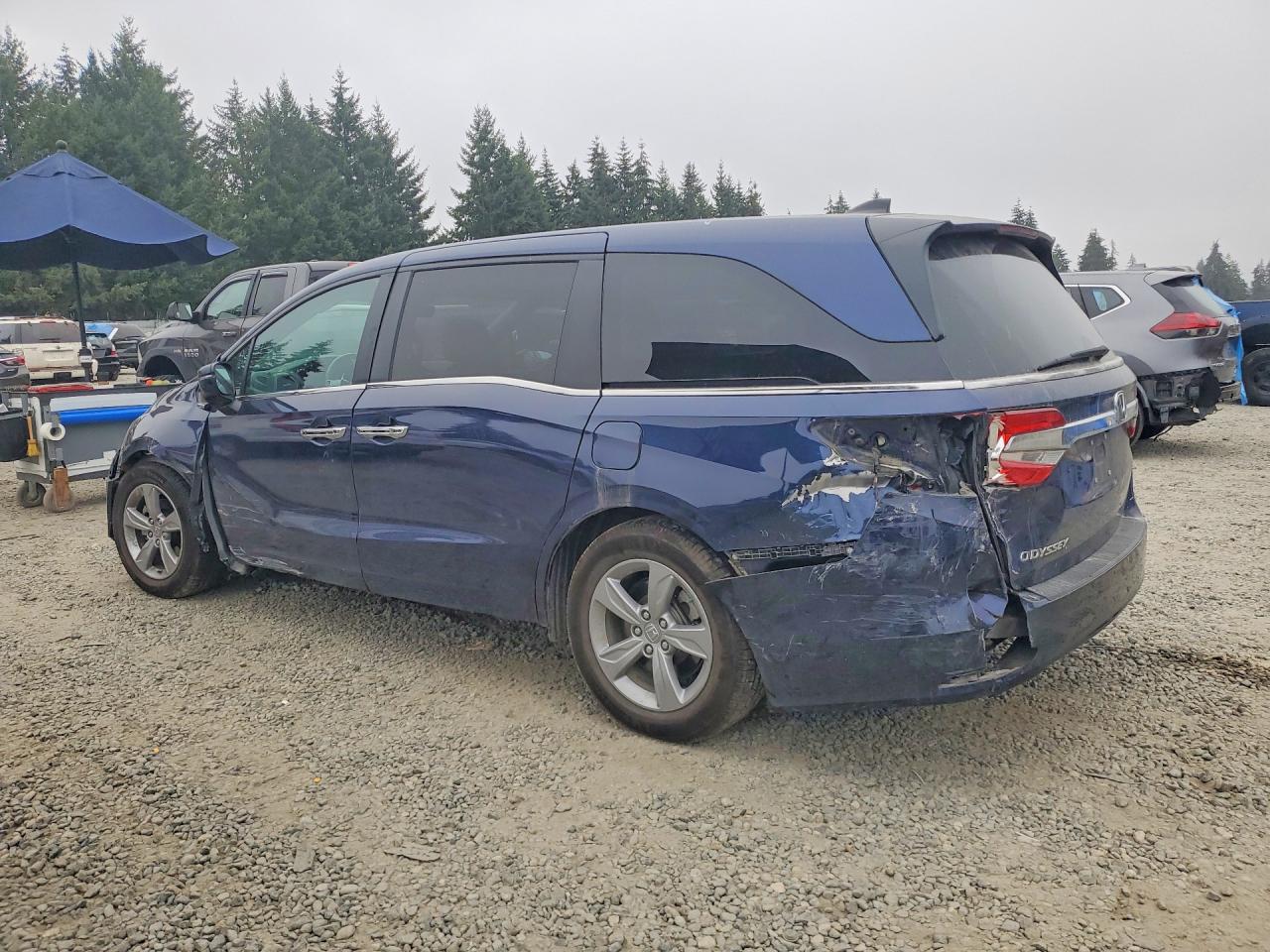 2020 HONDA ODYSSEY EXL — снимка 2