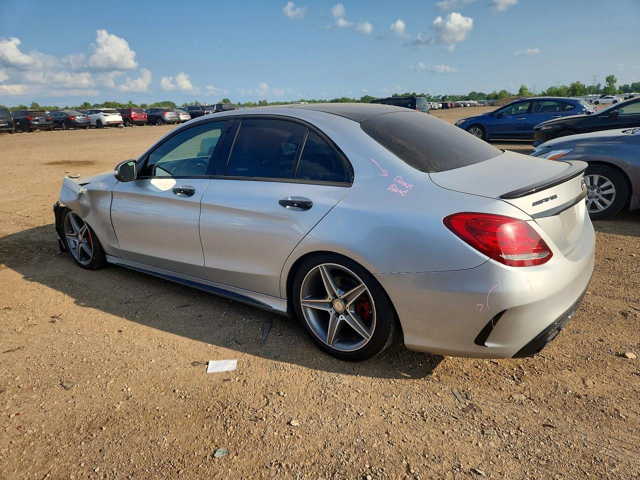 2015 MERCEDES-BENZ C 400 4MATIC — снимка 2