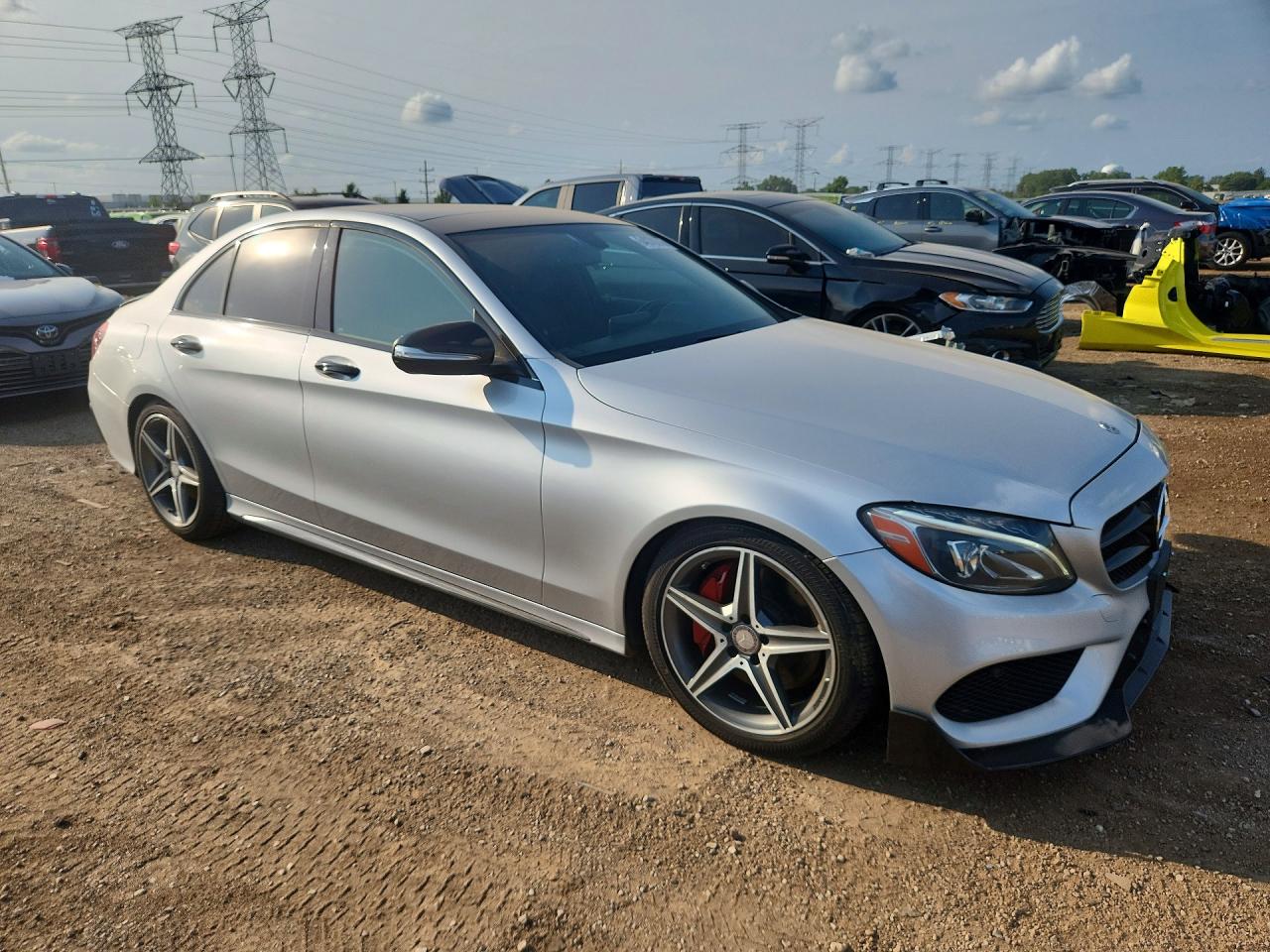 2015 MERCEDES-BENZ C 400 4MATIC — снимка 4