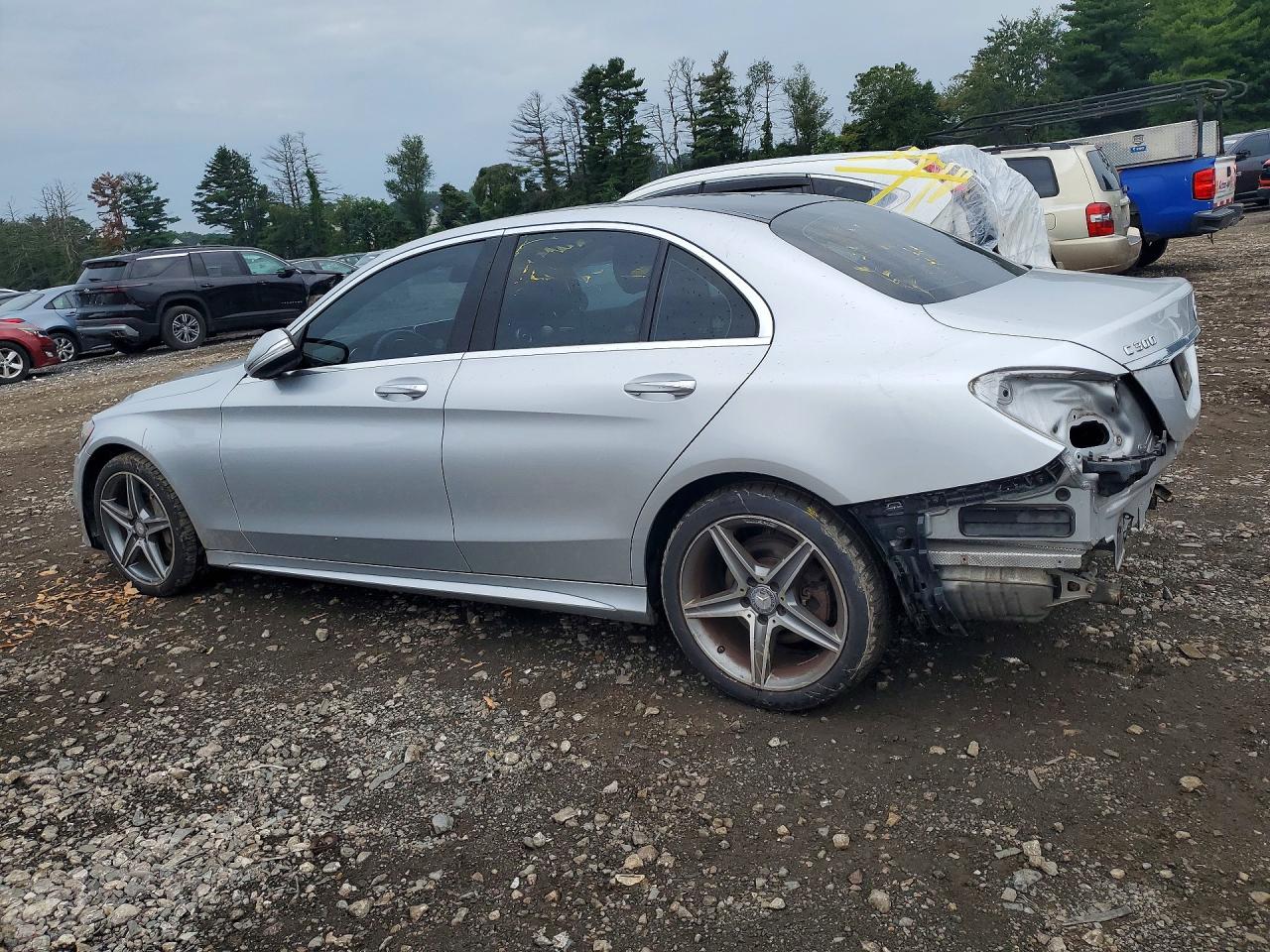 2015 MERCEDES-BENZ C 300 4MATIC — снимка 2