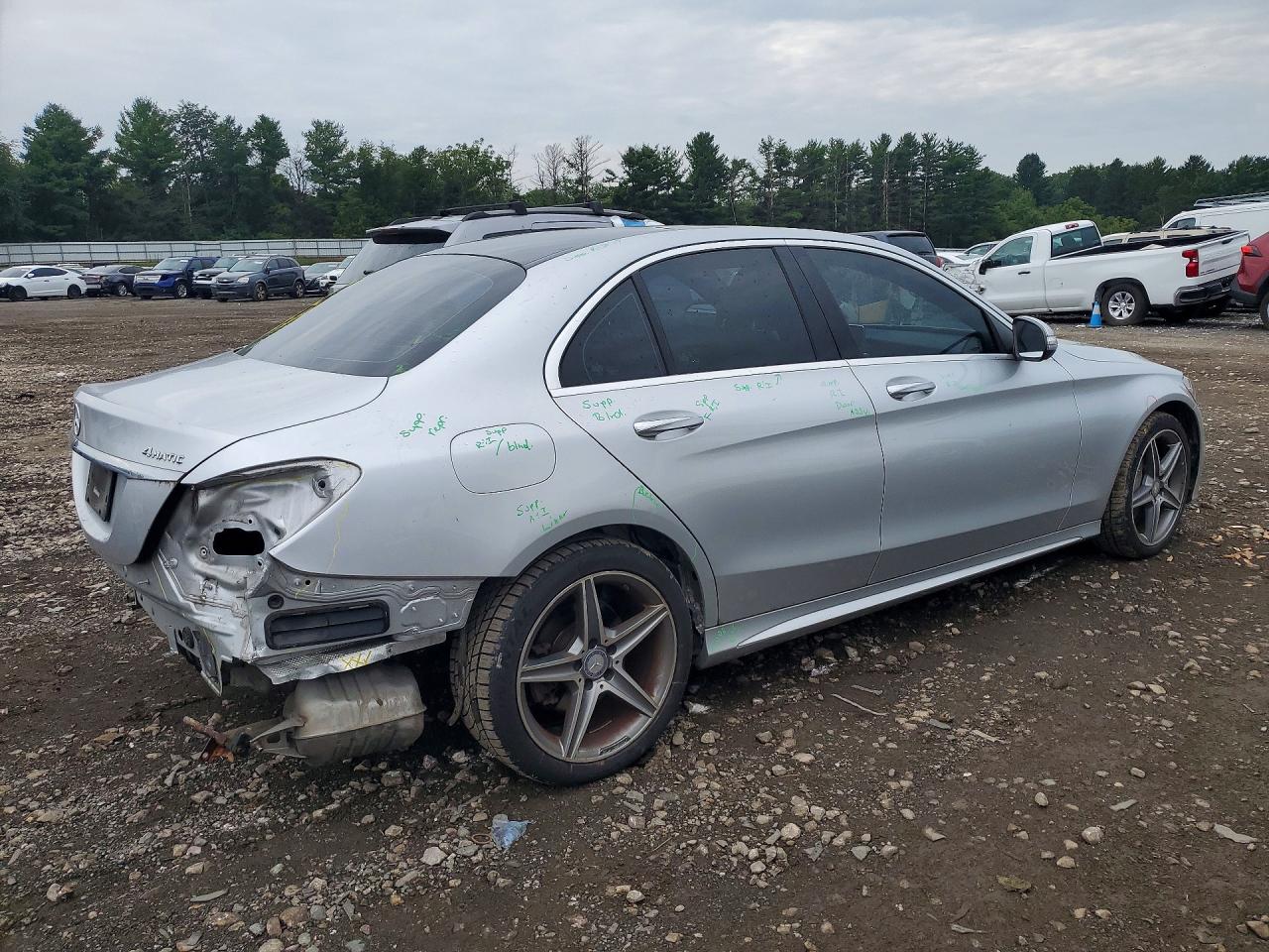 2015 MERCEDES-BENZ C 300 4MATIC — снимка 3