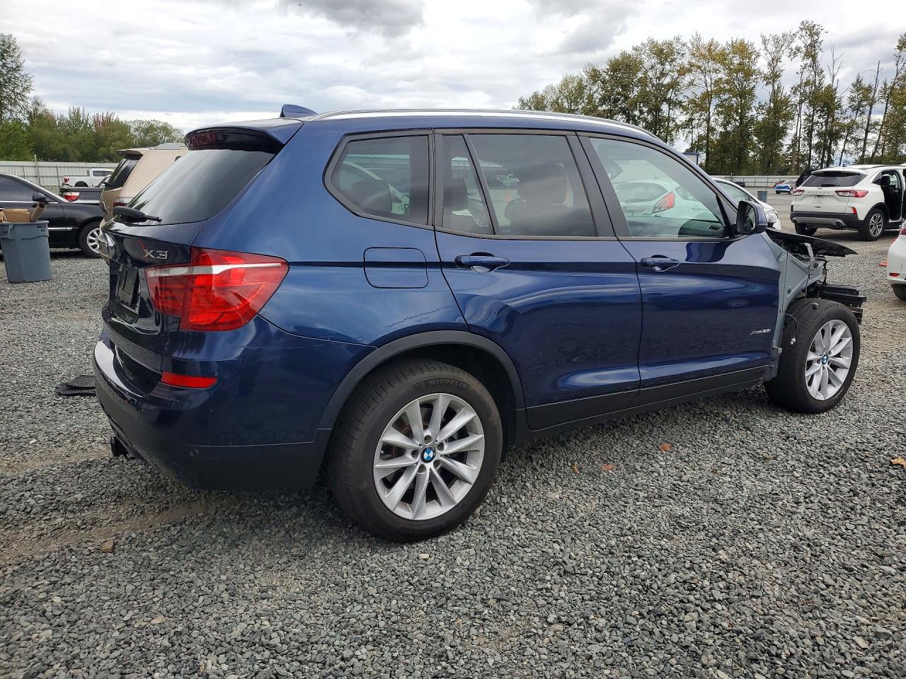 2017 BMW X3 XDRIVE28I — снимка 3