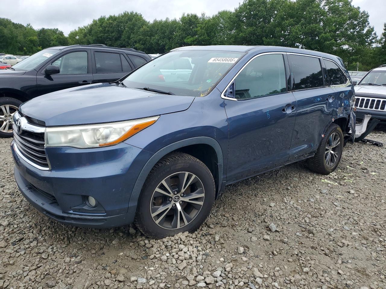 2016 TOYOTA HIGHLANDER XLE