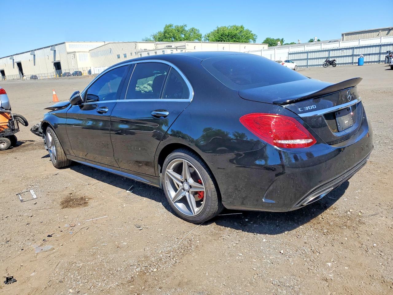 2017 MERCEDES-BENZ C 300 4MATIC — снимка 2
