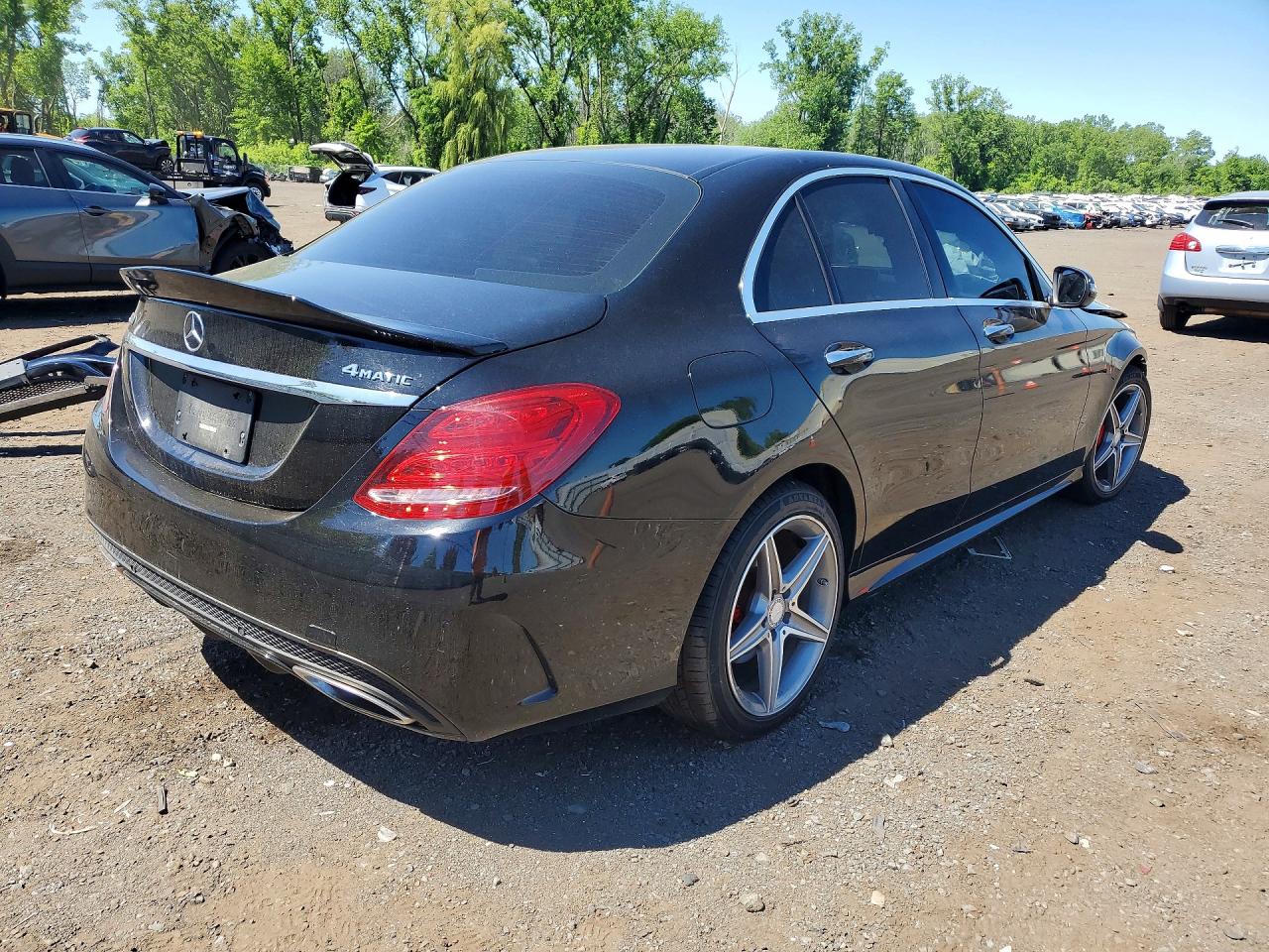 2017 MERCEDES-BENZ C 300 4MATIC — снимка 3