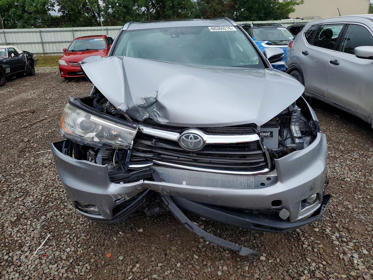 2016 TOYOTA HIGHLANDER LIMITED PLATINUM — снимка 5