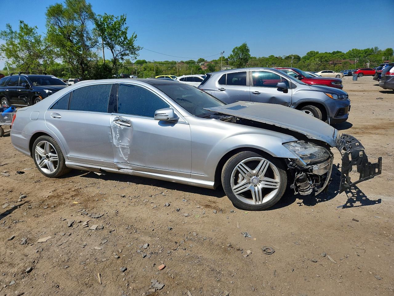 2013 MERCEDES-BENZ S 550 4MATIC — снимка 4