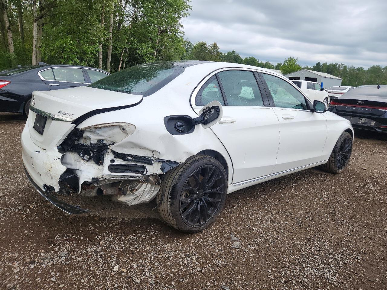 2015 MERCEDES-BENZ C 300 4MATIC — снимка 3