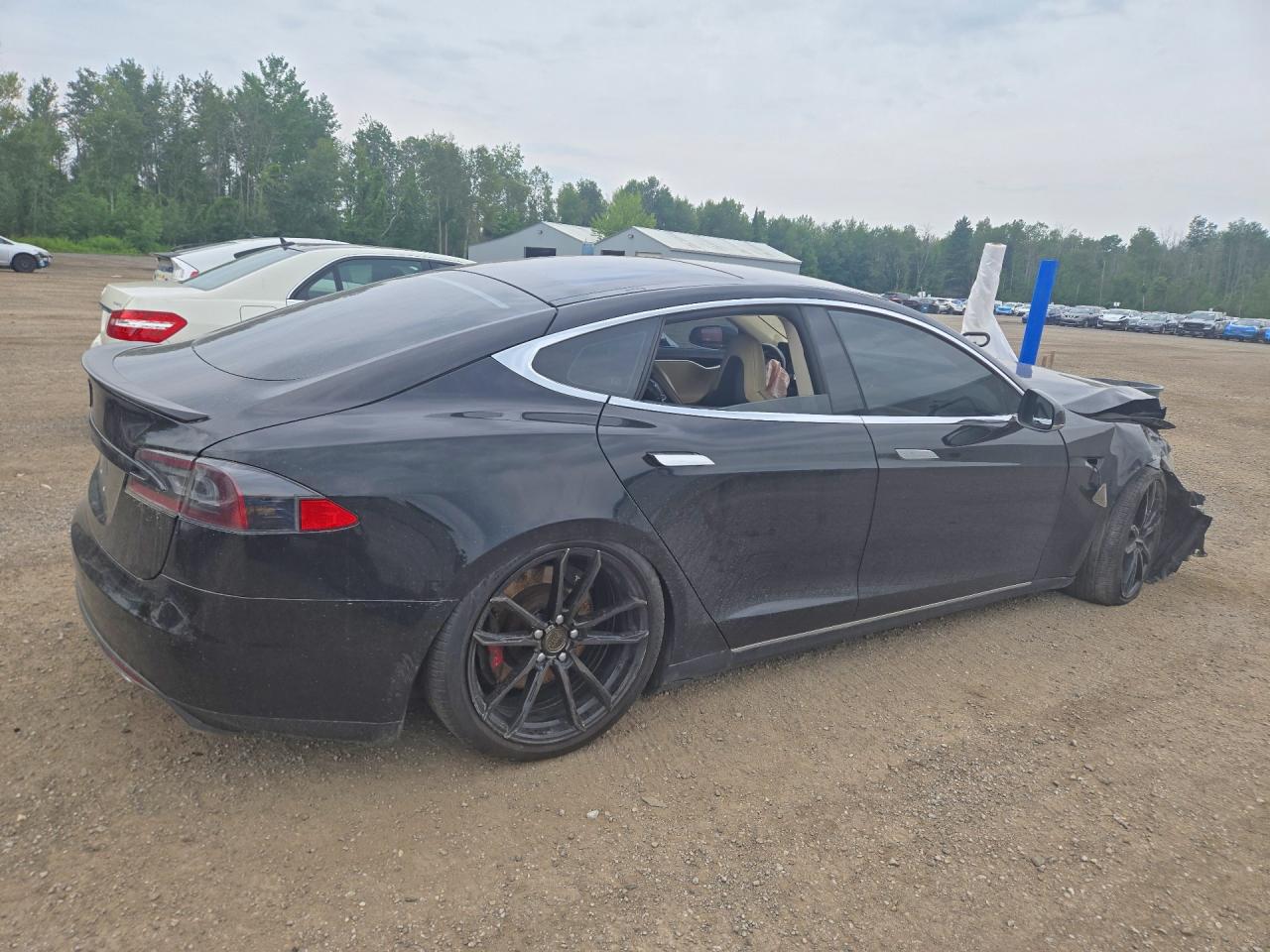 2014 TESLA MODEL S — снимка 3