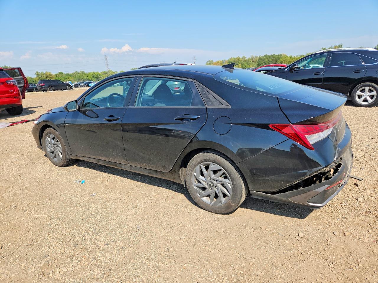 2025 HYUNDAI ELANTRA HYBRID BLUE — снимка 2