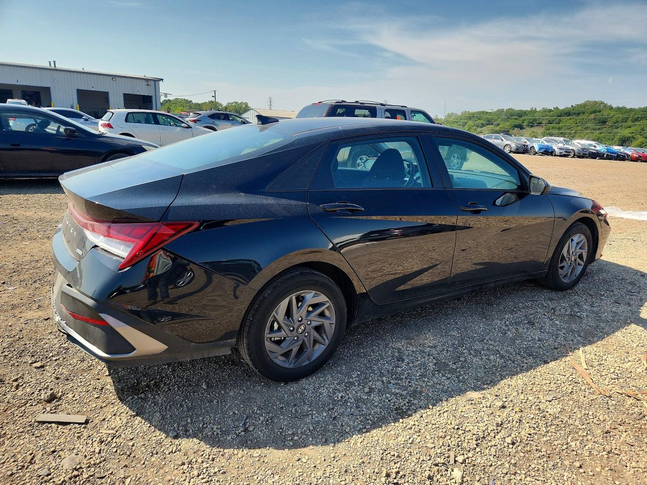 2025 HYUNDAI ELANTRA HYBRID BLUE — снимка 3