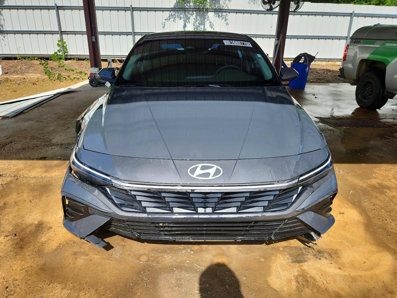 2025 HYUNDAI ELANTRA HYBRID BLUE — снимка 5