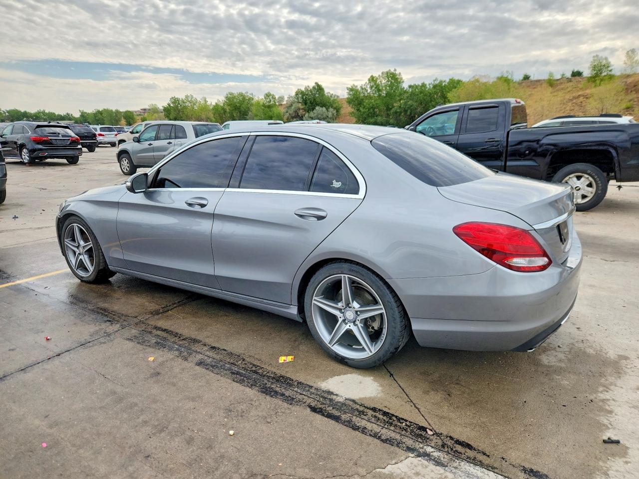 2015 MERCEDES-BENZ C 300 4MATIC — снимка 2
