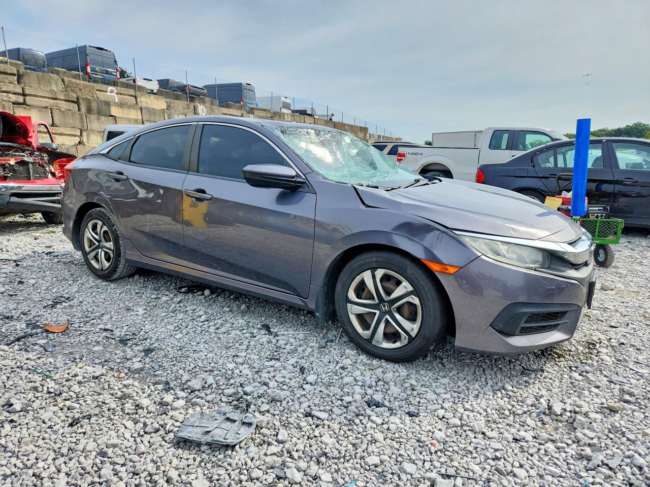 2017 HONDA CIVIC LX — снимка 4