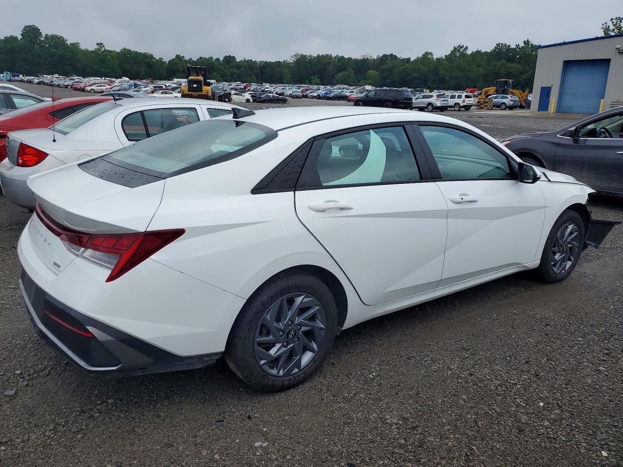 2025 HYUNDAI ELANTRA HYBRID BLUE — снимка 3