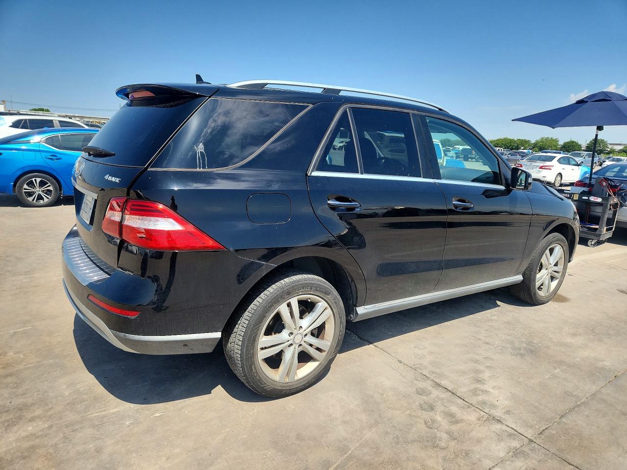 2015 MERCEDES-BENZ ML 350 4MATIC — снимка 3