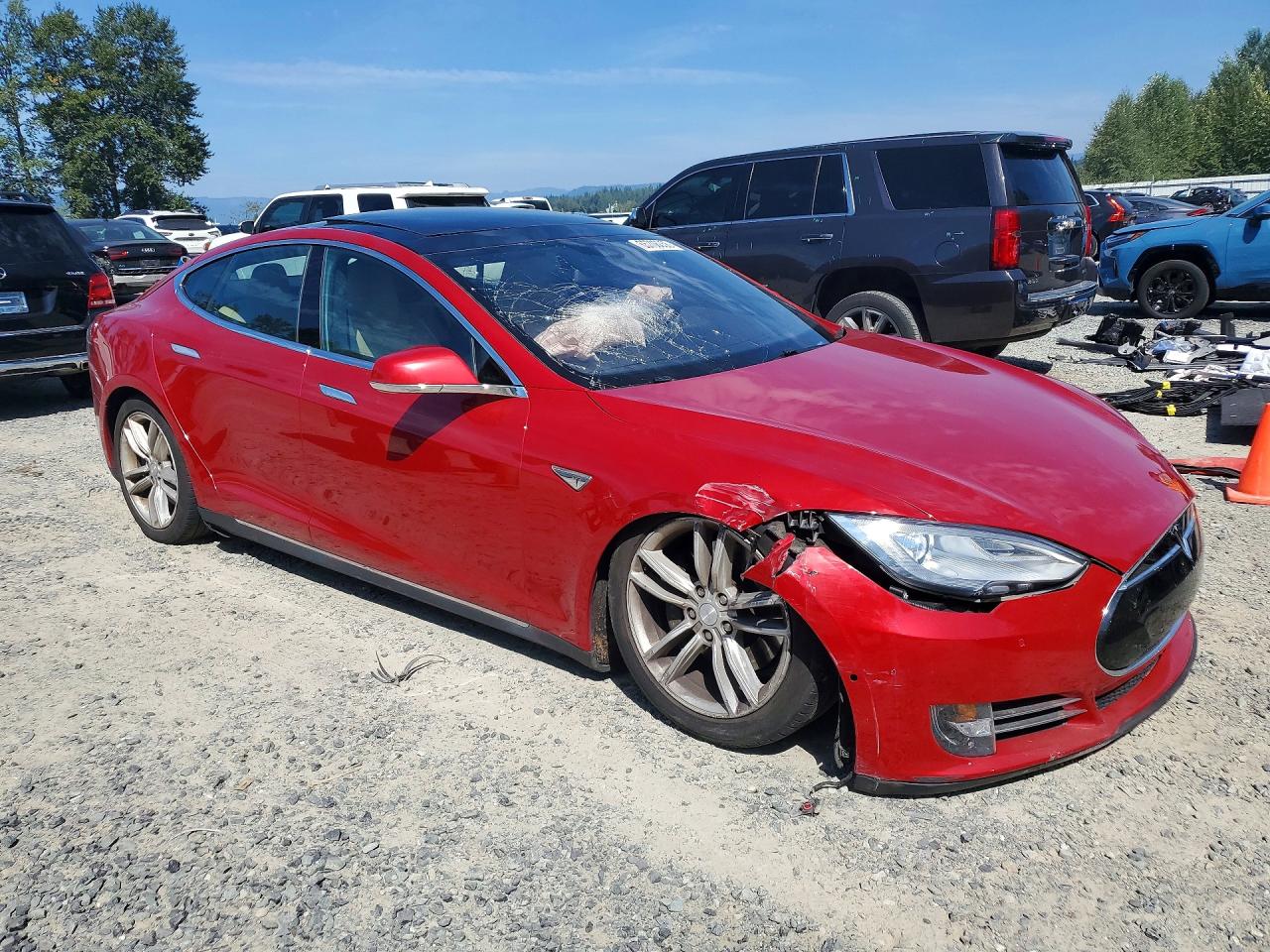 2015 TESLA MODEL S — снимка 4