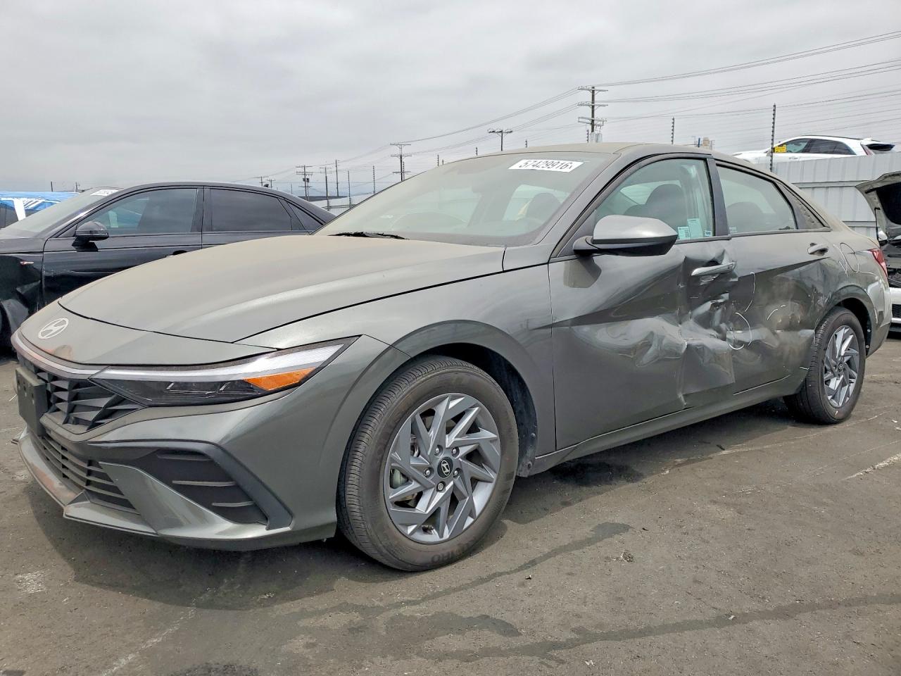 2025 HYUNDAI ELANTRA HYBRID BLUE