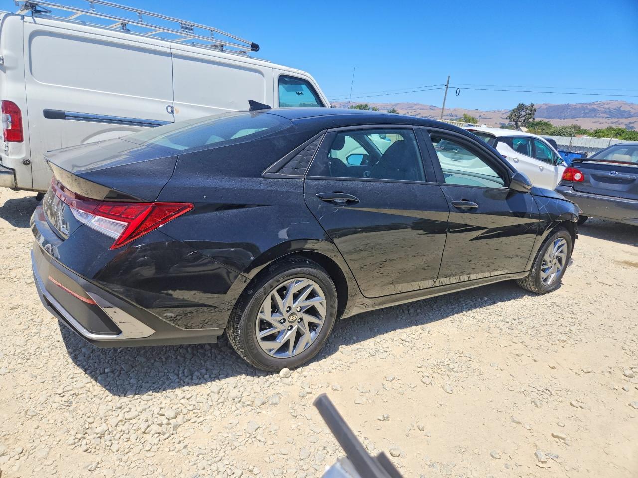 2025 HYUNDAI ELANTRA HYBRID BLUE — снимка 3