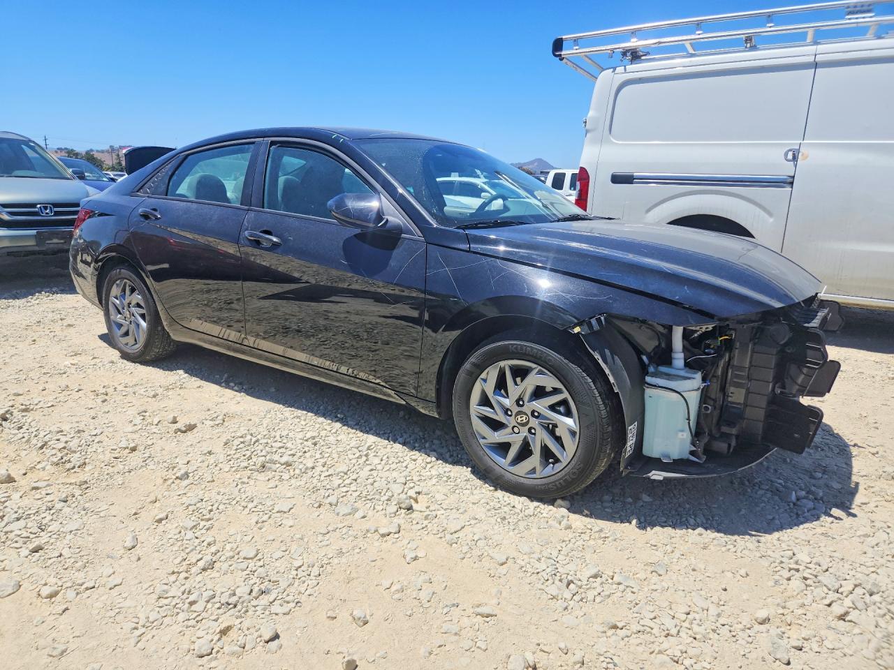 2025 HYUNDAI ELANTRA HYBRID BLUE — снимка 4