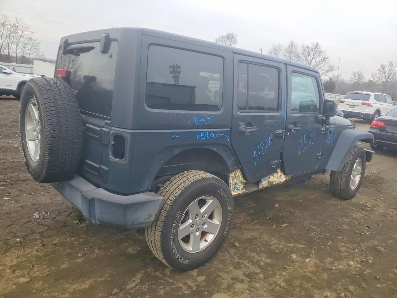 2016 JEEP WRANGLER UNLIMITED SPORT — снимка 3