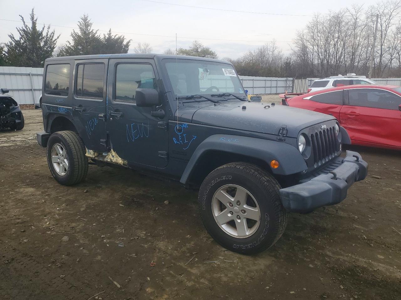 2016 JEEP WRANGLER UNLIMITED SPORT — снимка 4