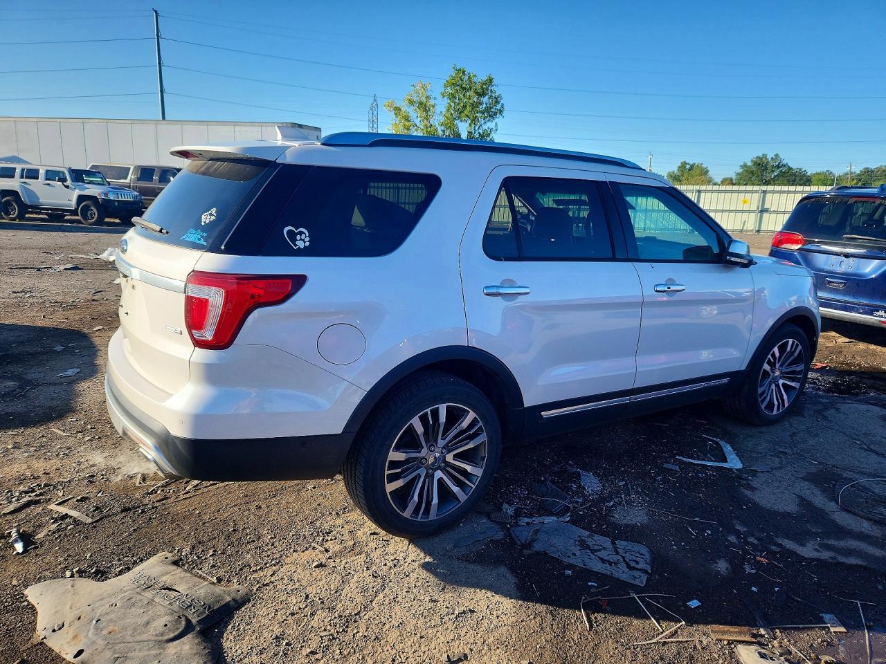 2017 FORD EXPLORER PLATINUM — снимка 3