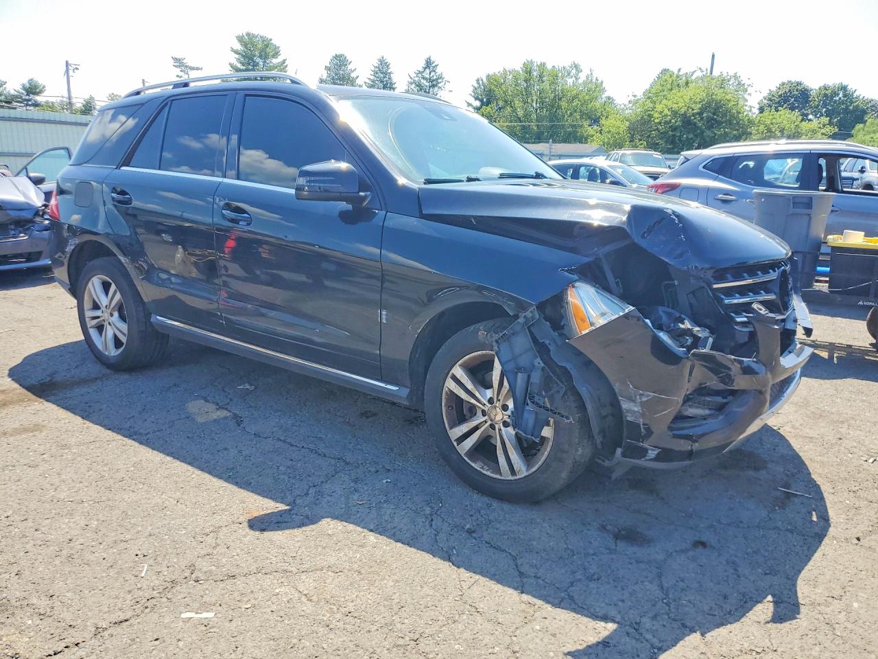 2015 MERCEDES-BENZ ML 350 4MATIC — снимка 4