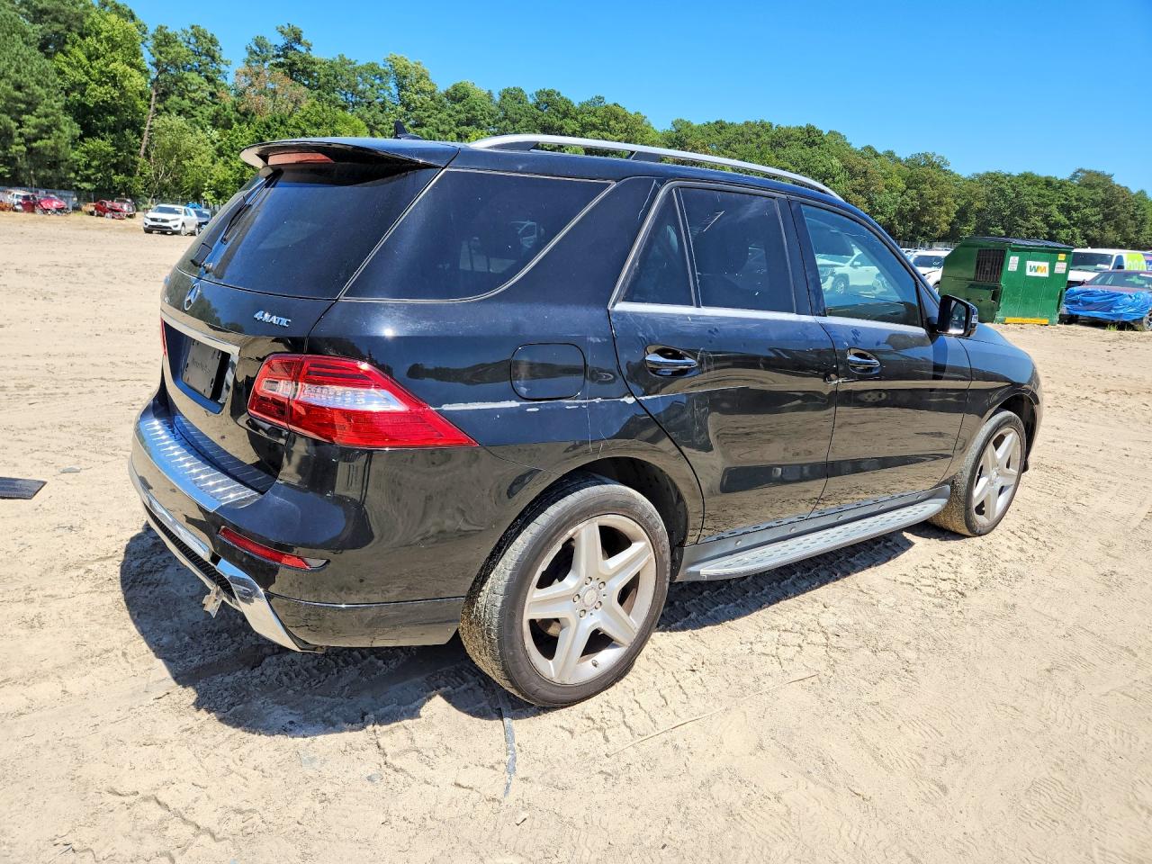 2015 MERCEDES-BENZ ML 400 4MATIC — снимка 3