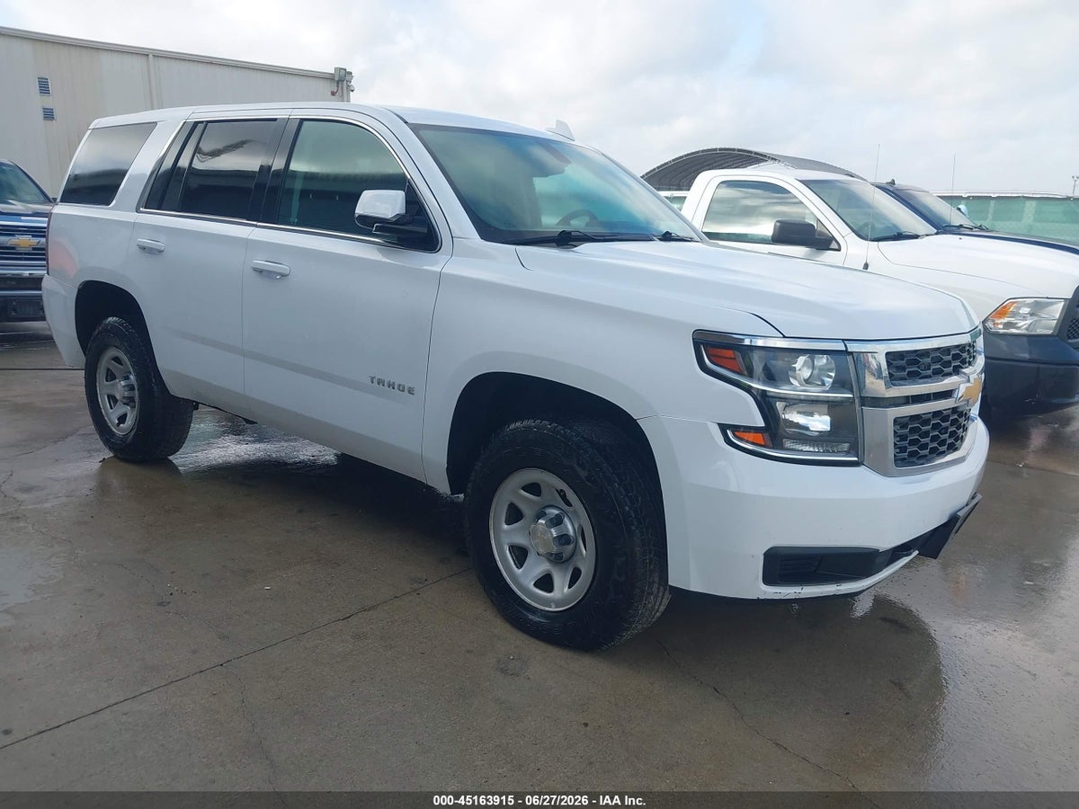 2020 CHEVROLET TAHOE 4WD COMMERCIAL FLEET