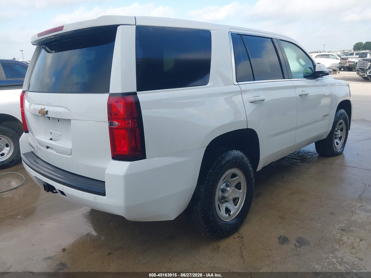 2020 CHEVROLET TAHOE 4WD COMMERCIAL FLEET — снимка 4