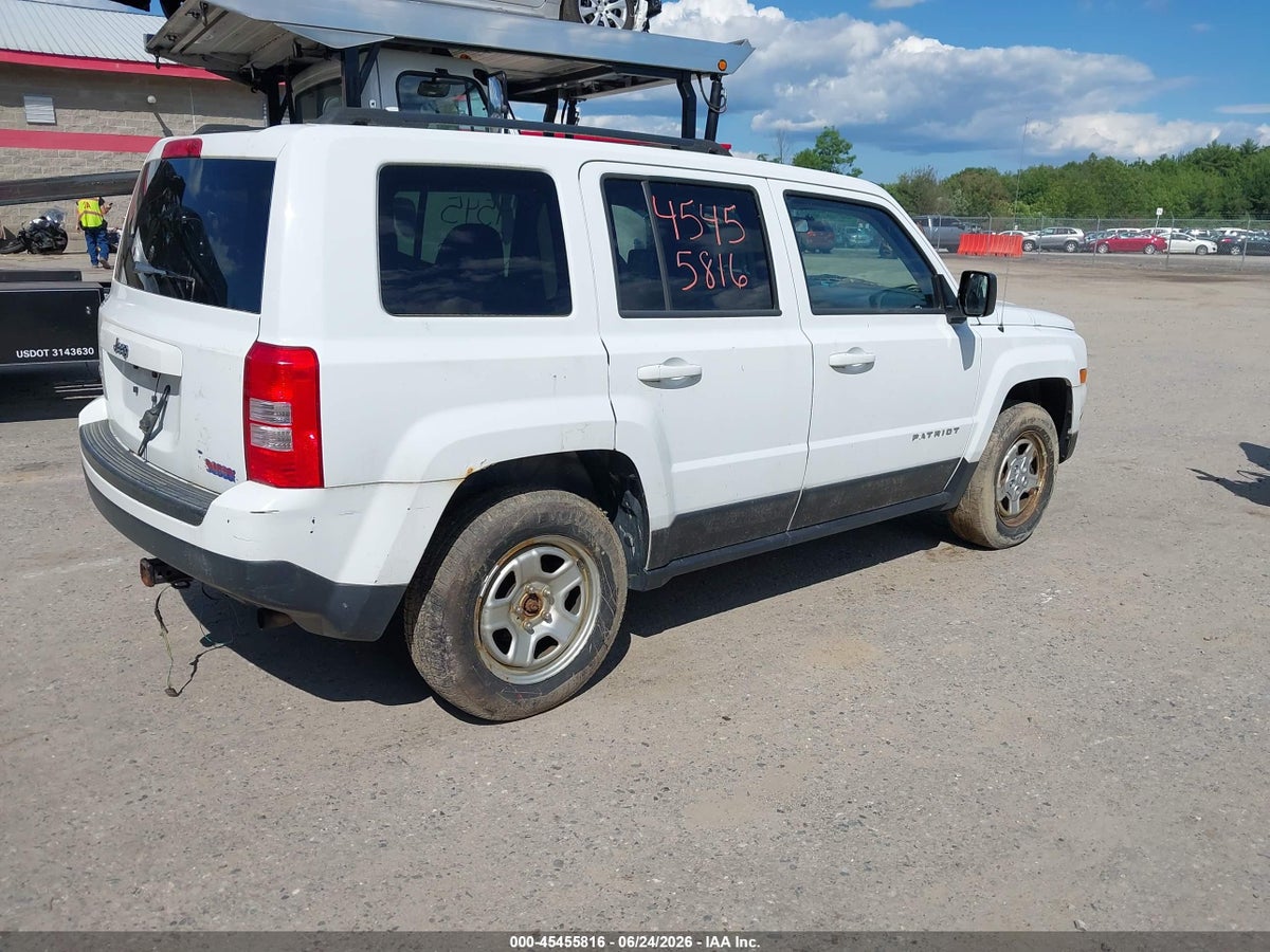 2015 JEEP PATRIOT SPORT — снимка 4