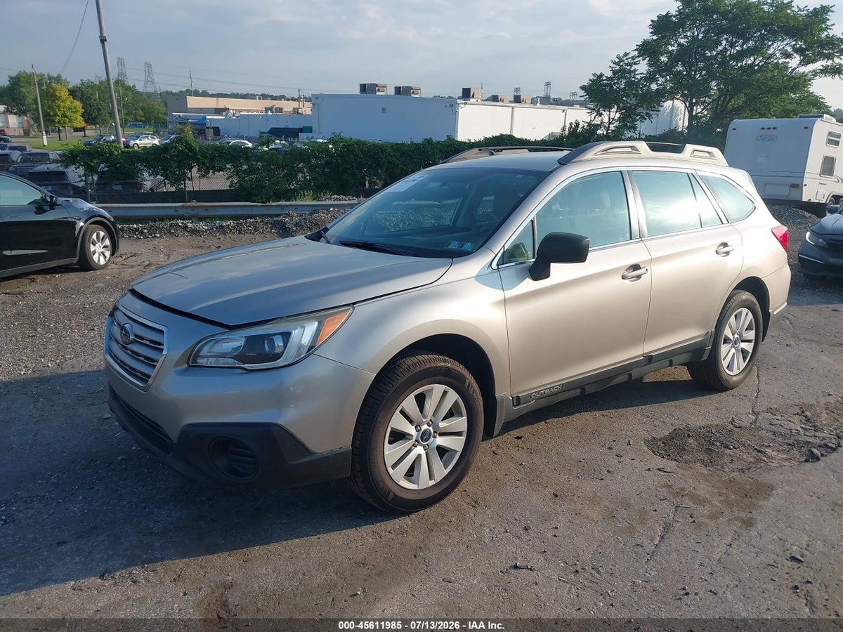 2017 SUBARU OUTBACK 2.5I — снимка 2