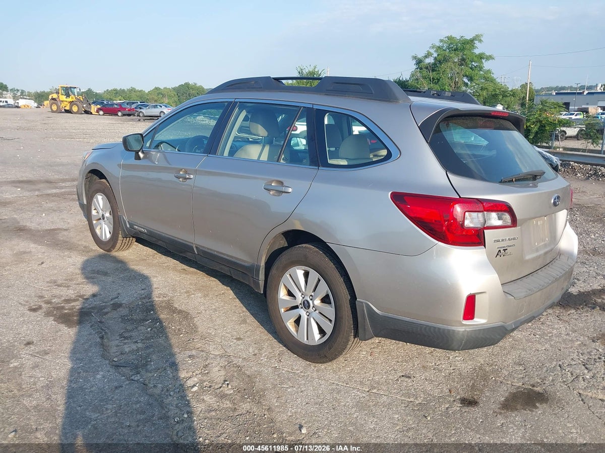 2017 SUBARU OUTBACK 2.5I — снимка 3