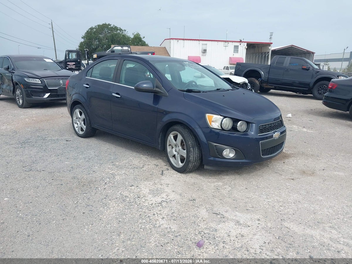 2016 CHEVROLET SONIC LTZ AUTO